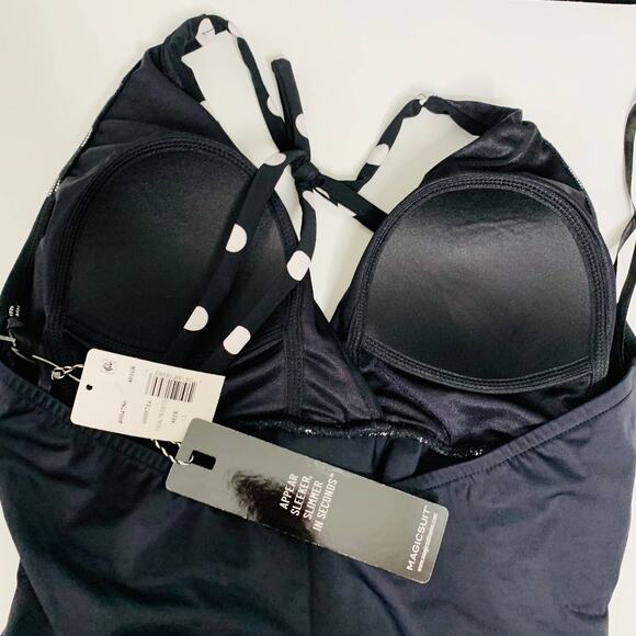 MagicSuit Small Bang Angelina Wire Free One Piece Swimsuit 6009714 Size 12 New - Picture 9 of 14